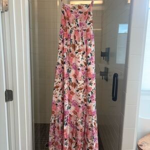 Panache Apparel- Floral Maxi Dress NWOT